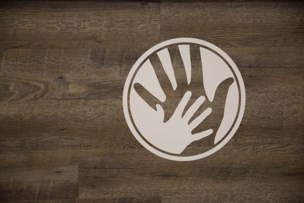grace kids children icon simple logo