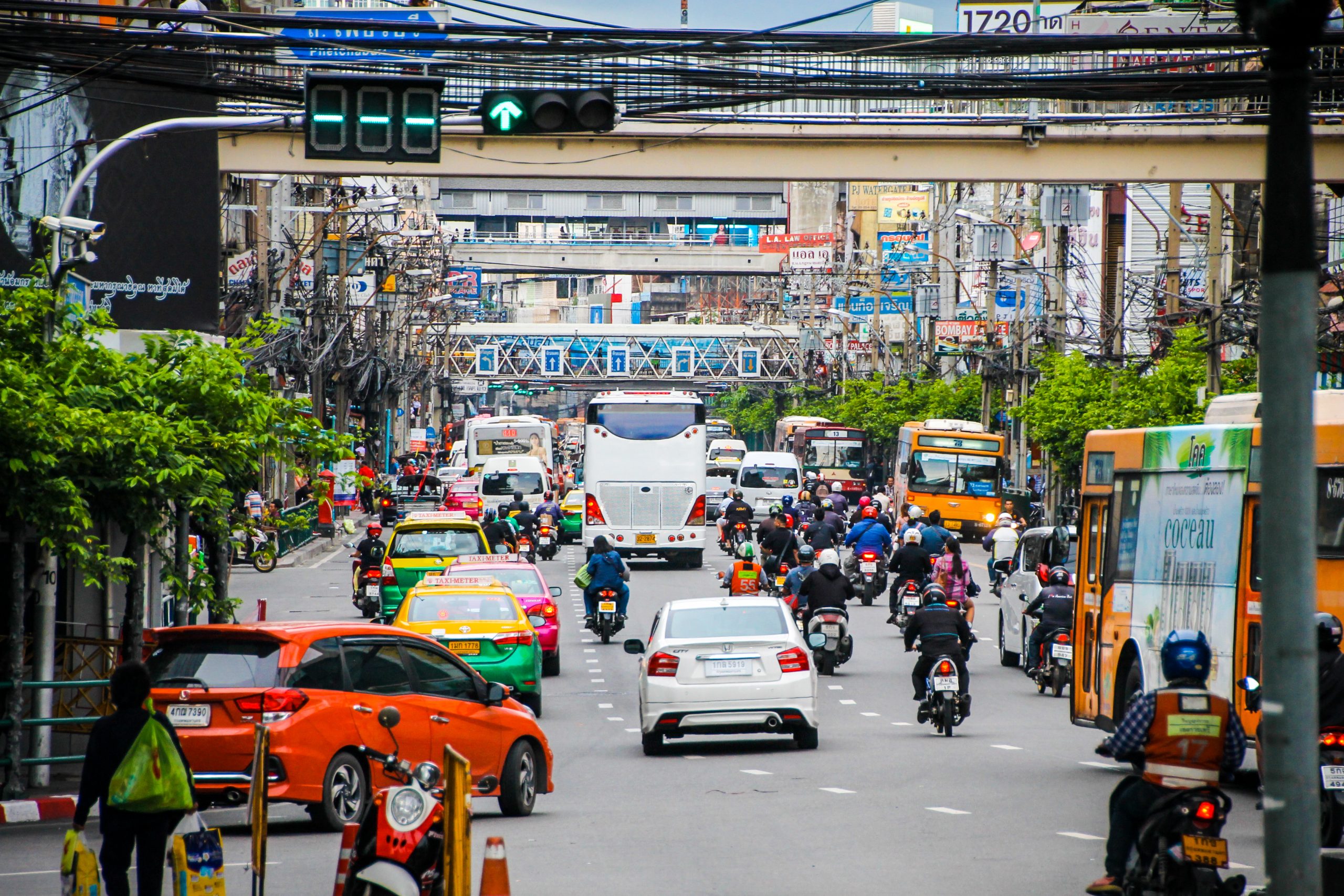 Traffic on City Street