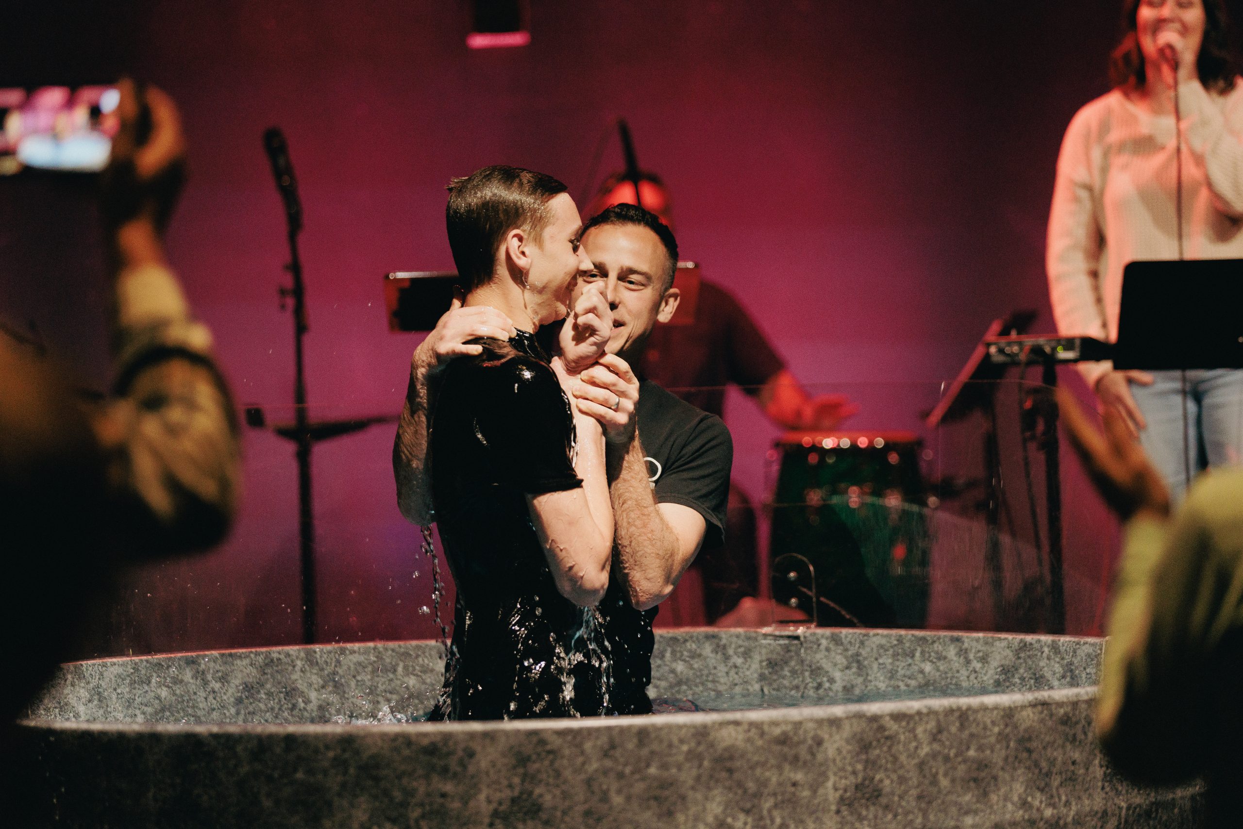 Jacob Norton and Aiden Rohrer baptism