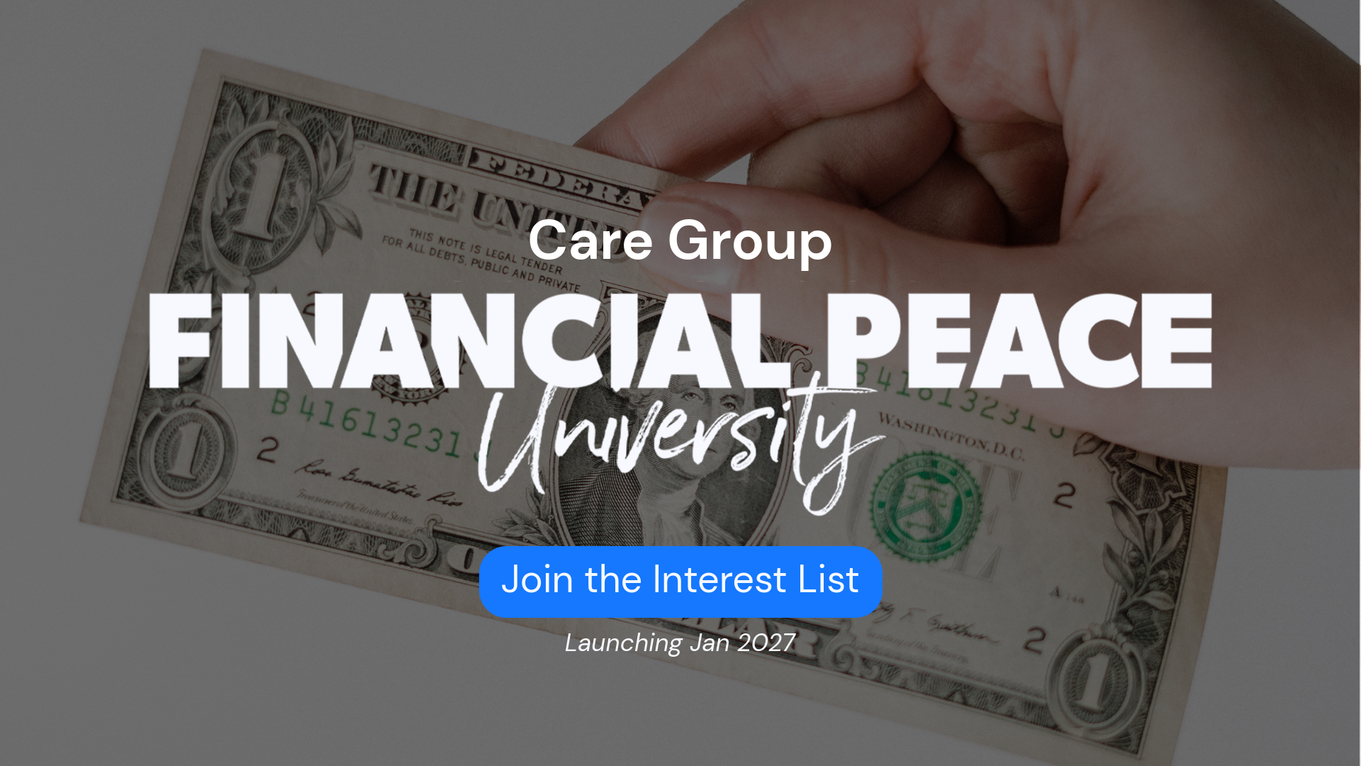 Financial Peace University Care Group
