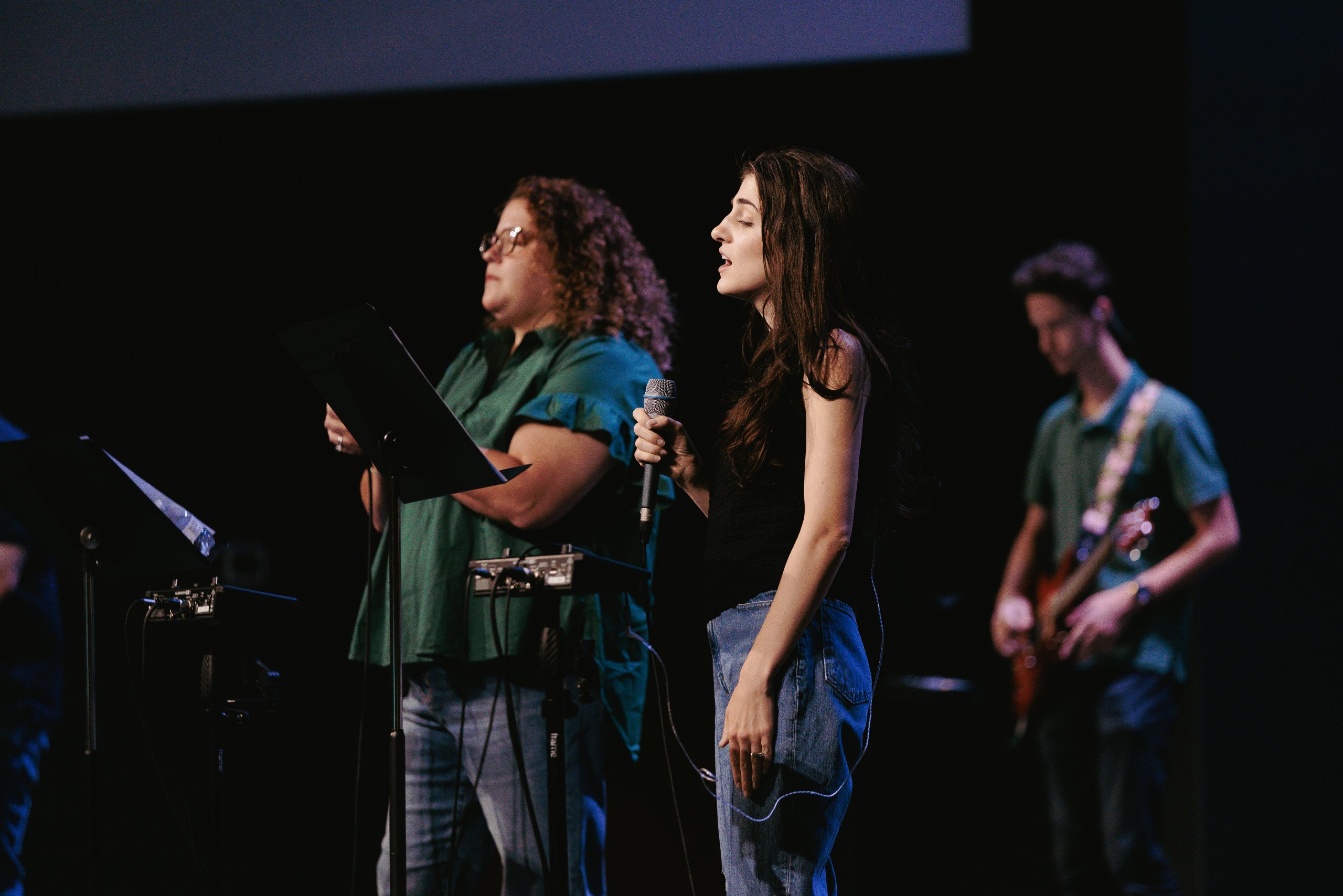 Sunday morning worship at the Florence campus